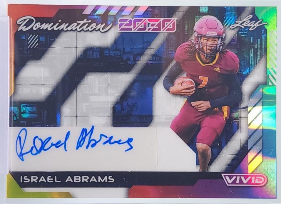Israel Abrams [Prismatic Blue] #DA-IA1