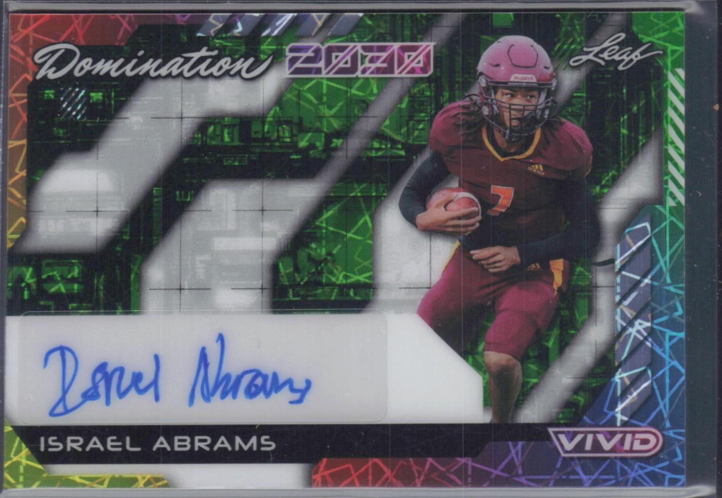 Israel Abrams [Prismatic Green] #DA-IA1