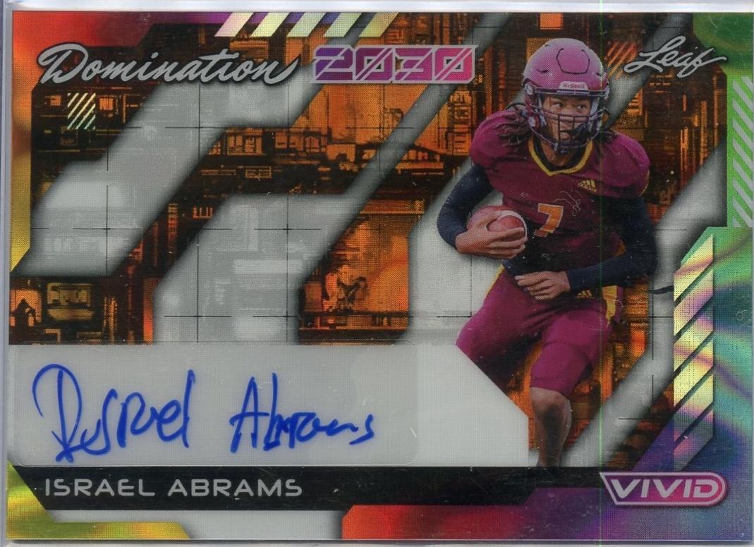 Israel Abrams [Prismatic Orange] #DA-IA1