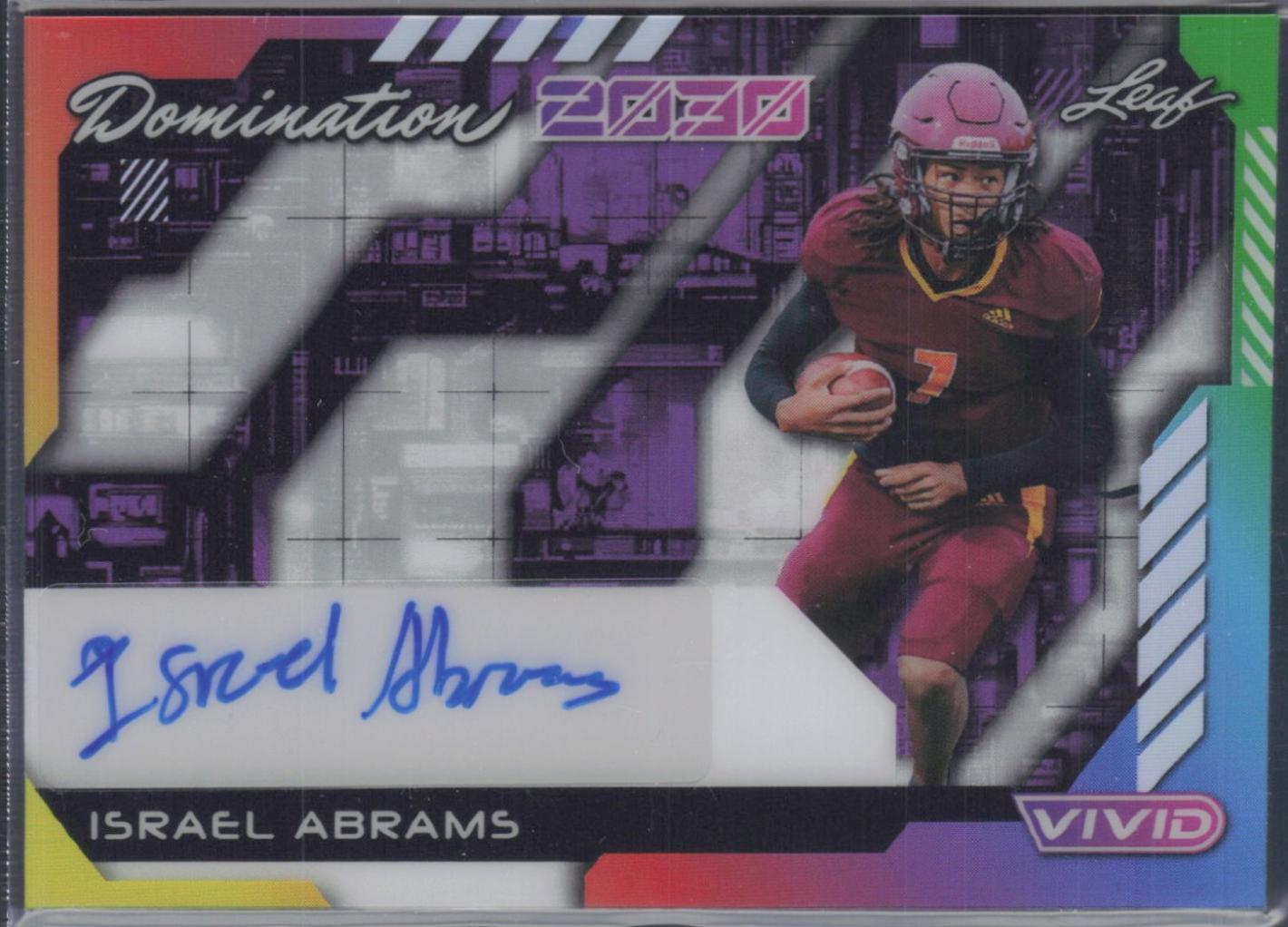 Israel Abrams [Prismatic Purple] #DA-IA1
