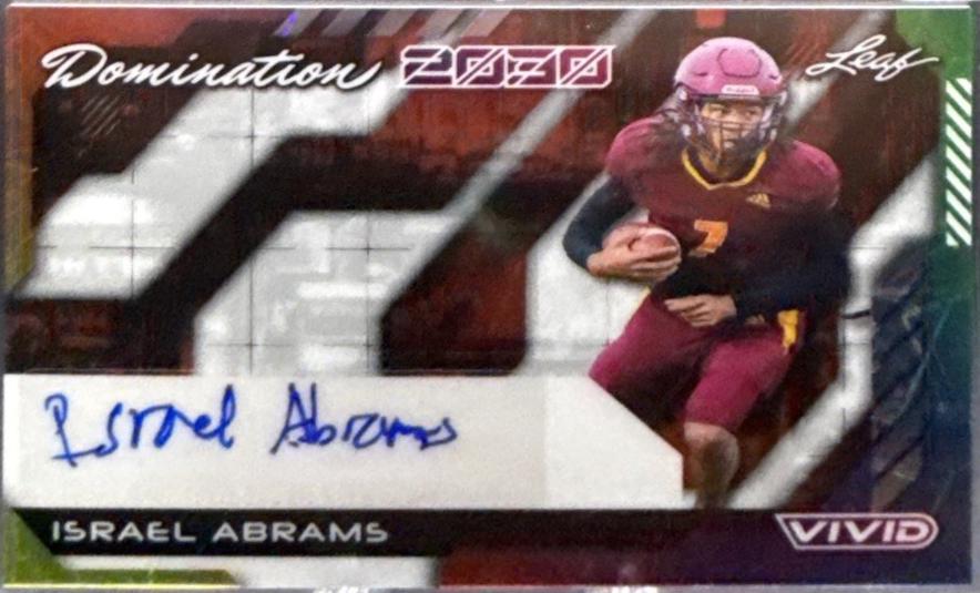 Israel Abrams [Prismatic Red] #DA-IA1