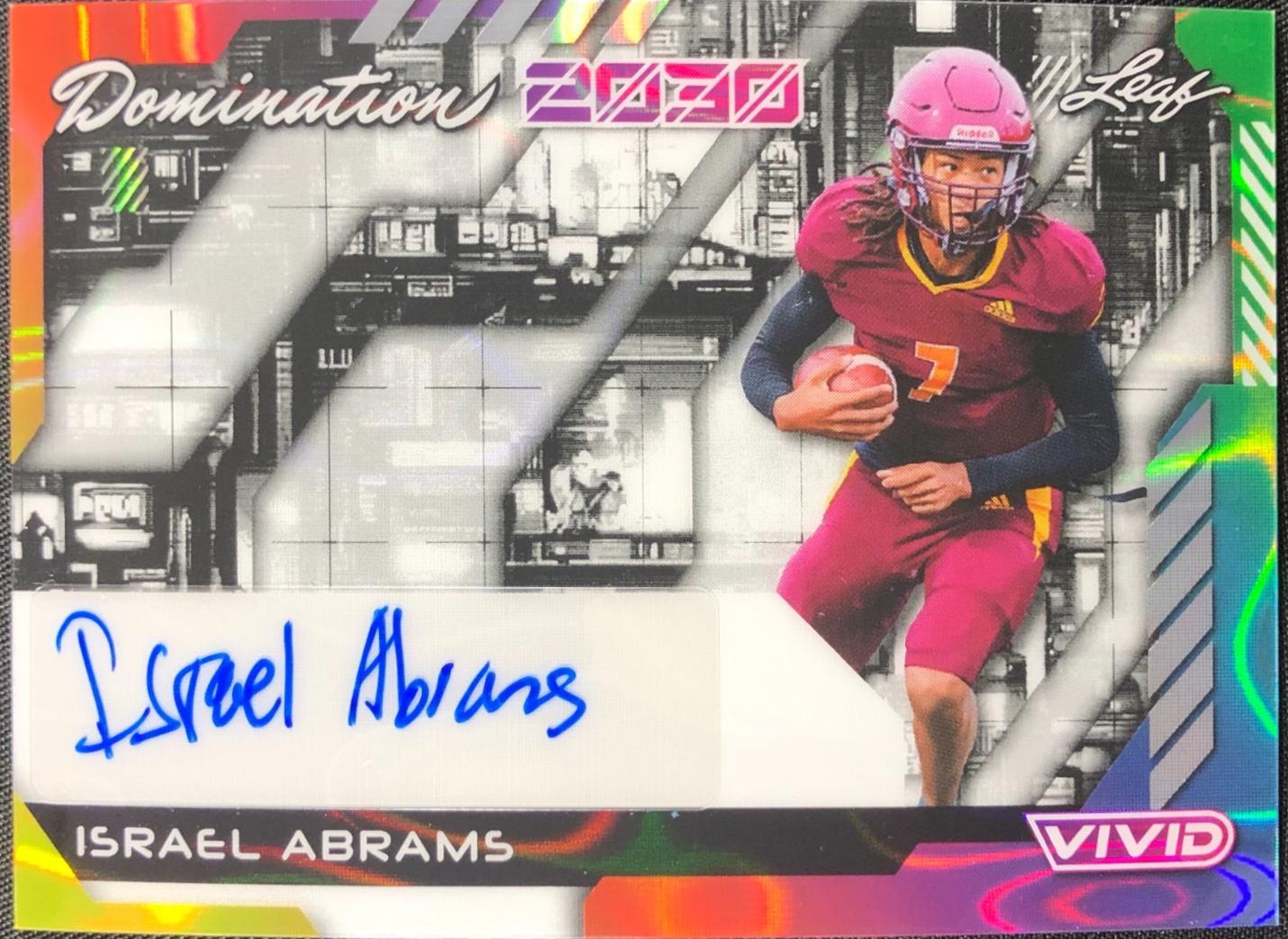 Israel Abrams [Prismatic White] #DA-IA1