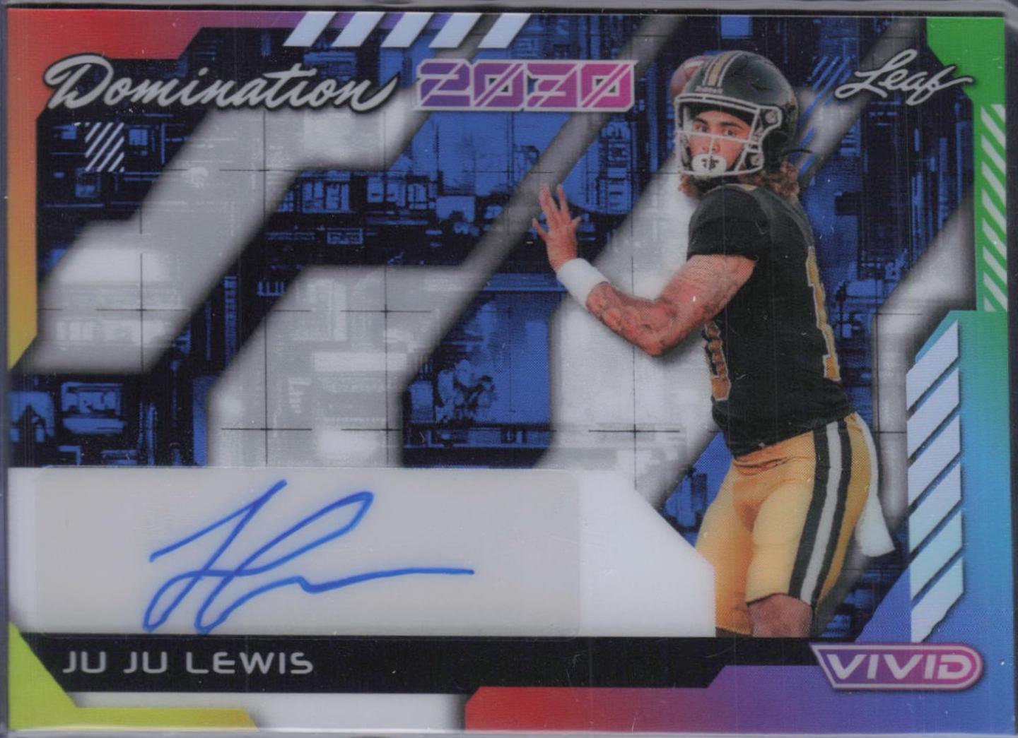 Ju Ju Lewis [Prismatic Blue] #DA-JL1