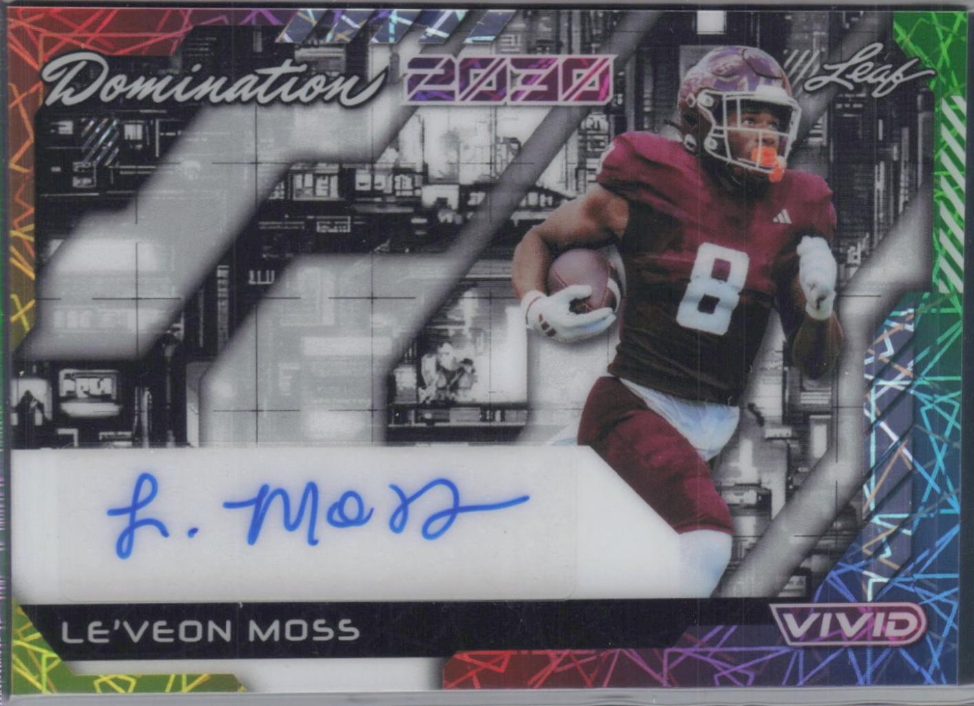Le'Veon Moss [Prismatic White] #DA-LVM