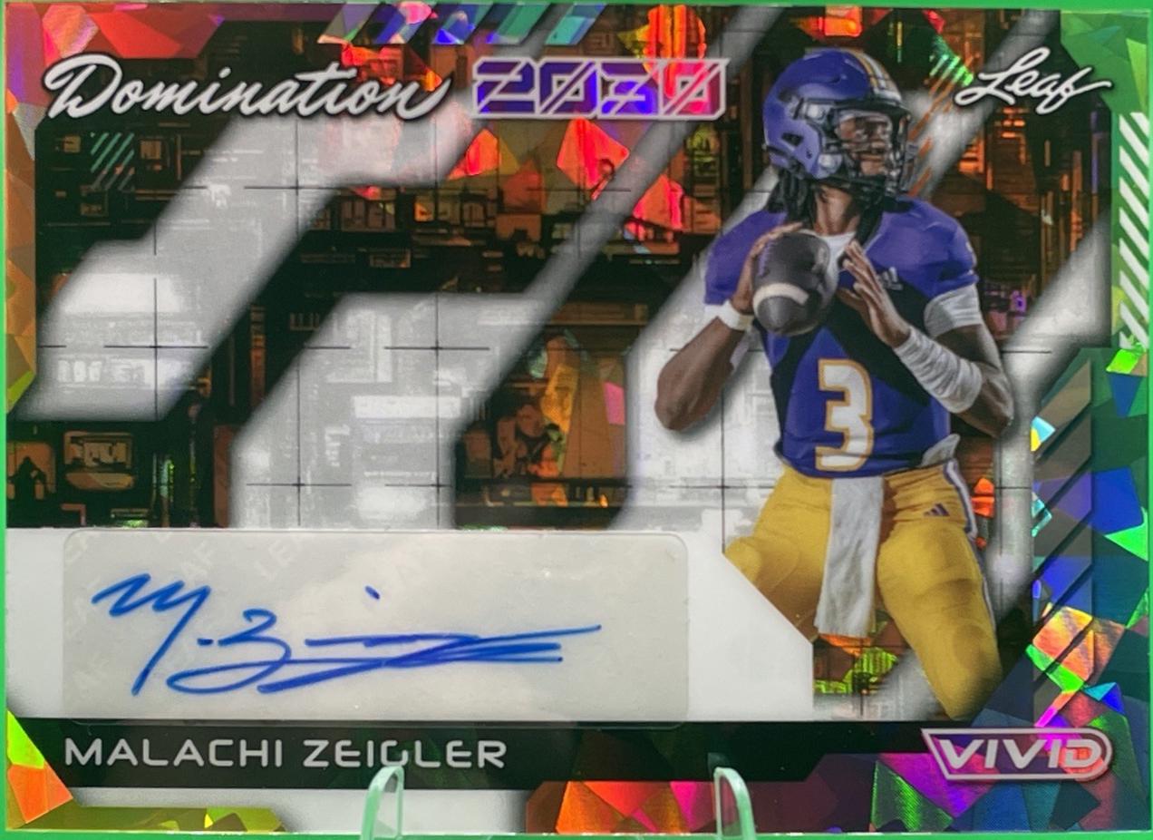 Malachi Zeigler [Prismatic Orange] #DA-MZ1