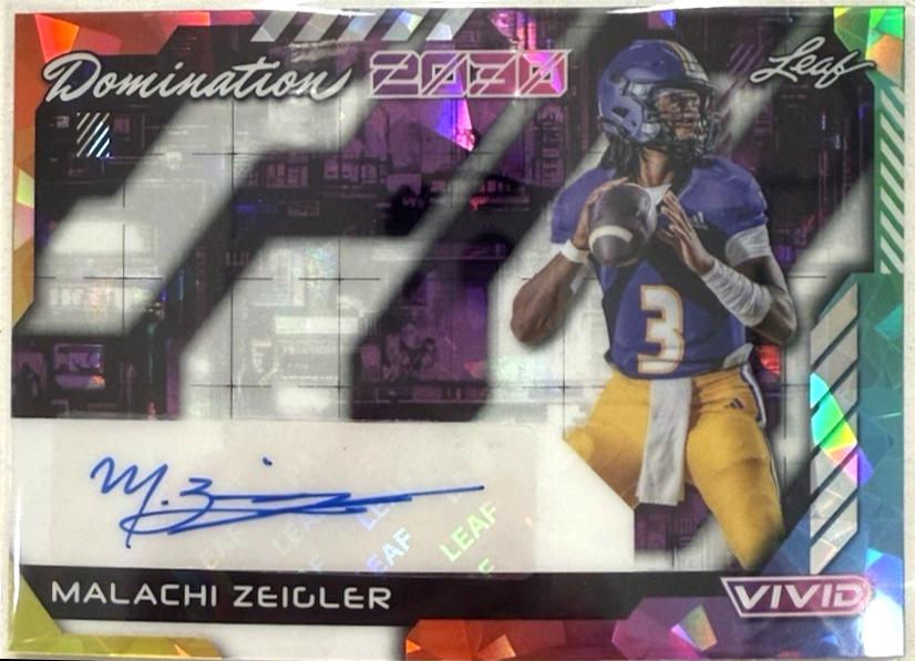 Malachi Zeigler [Prismatic Purple] #DA-MZ1