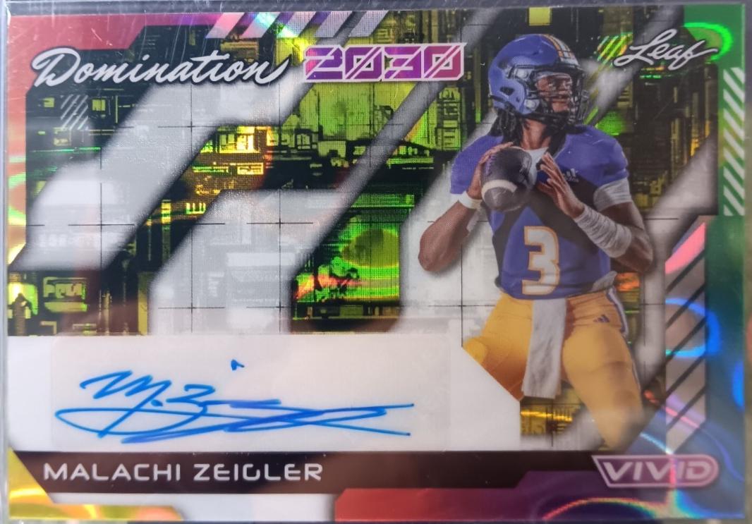 Malachi Zeigler [Prismatic Yellow] #DA-MZ1