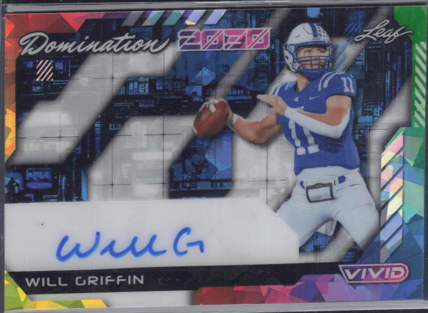 Will Griffin [Prismatic Blue] #DA-WG1