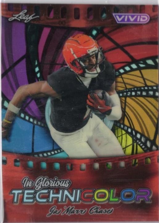 Ja'Marr Chase [Laser Teal] #GB-26