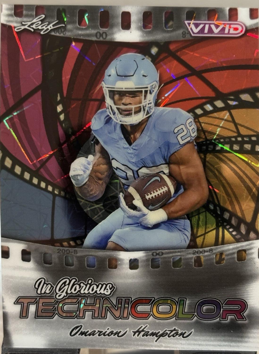 Omarion Hampton [Laser Teal] #GB-39