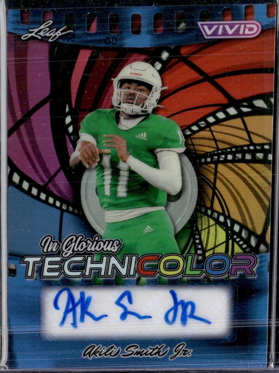 Akili Smith Jr. [Prismatic Blue] #GA-ASJ