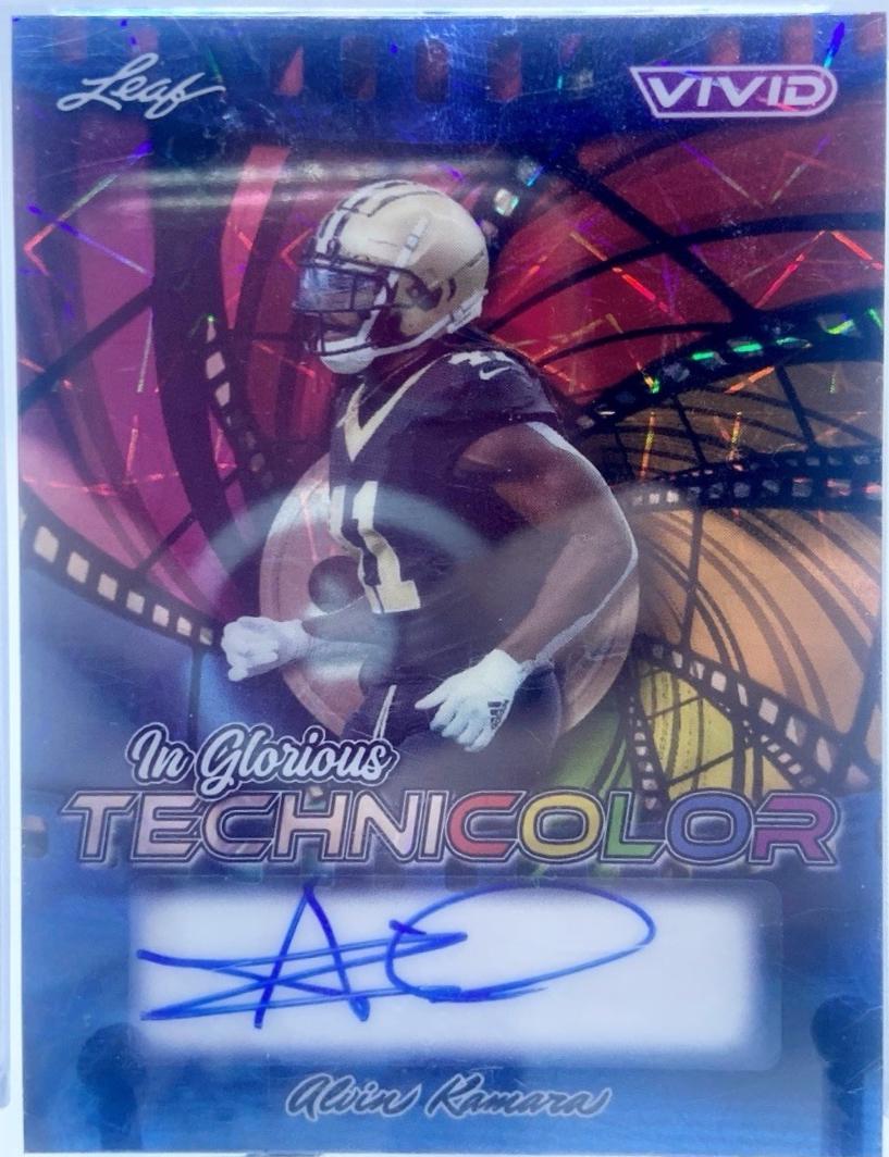 Alvin Kamara [Laser Blue] #GA-AK1