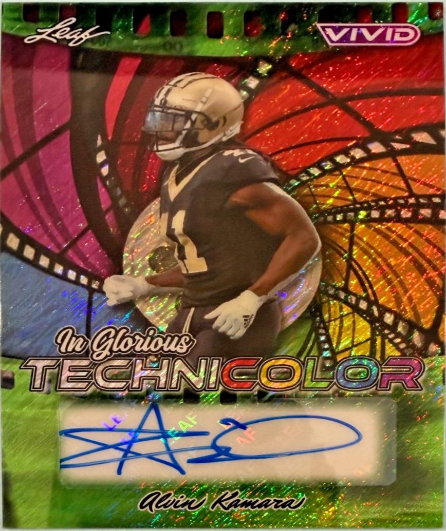 Alvin Kamara [Shimmer Green] #GA-AK1