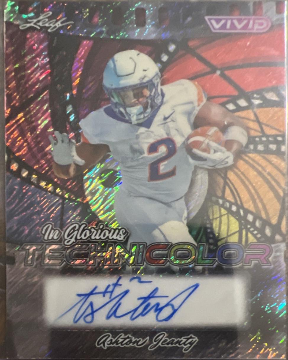 Ashton Jeanty [Prismatic Yellow] #GA-AJ1