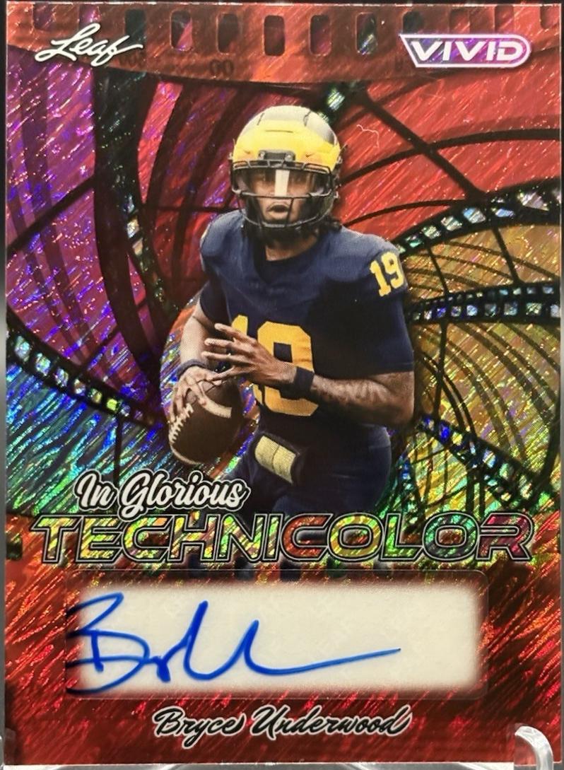 Bryce Underwood [Prismatic Red] #GA-BU1