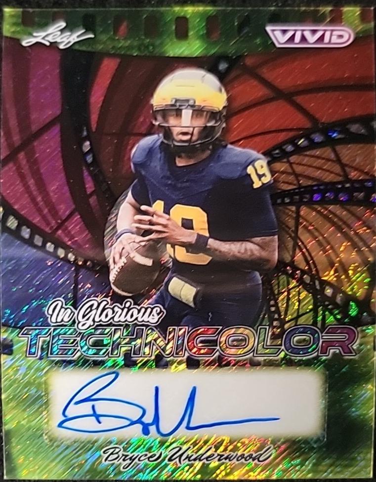 Bryce Underwood [Prismatic Yellow] #GA-BU1