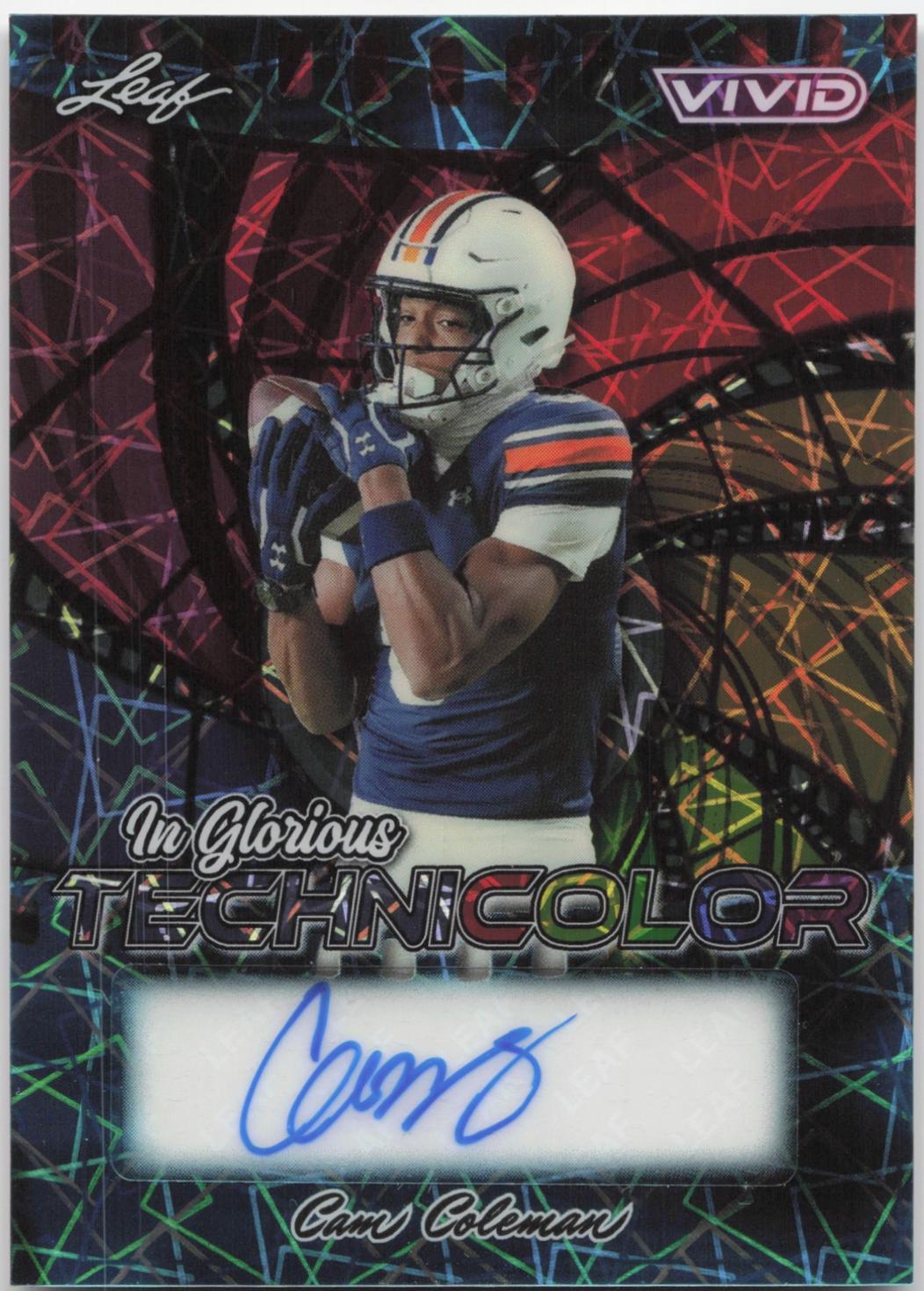 Cam Coleman [Laser Teal] #GA-CC1