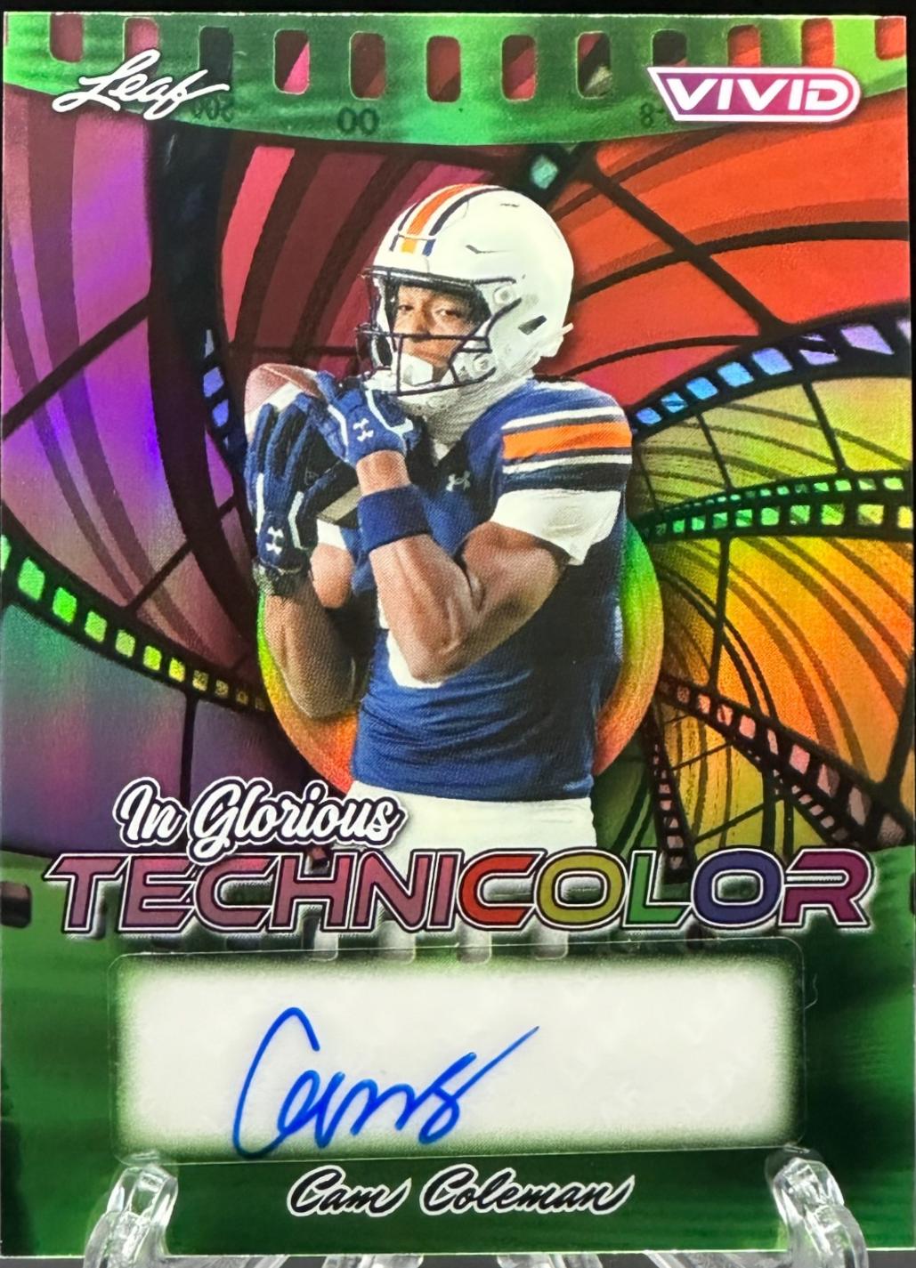 Cam Coleman [Prismatic Green] #GA-CC1