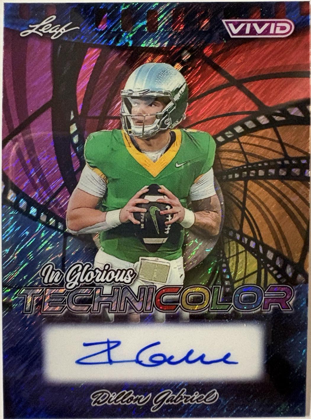 Dillon Gabriel [Shimmer Blue] #GA-DG1