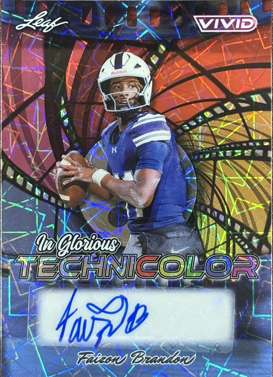 Faizon Brandon [Prismatic Blue] #GA-FB2