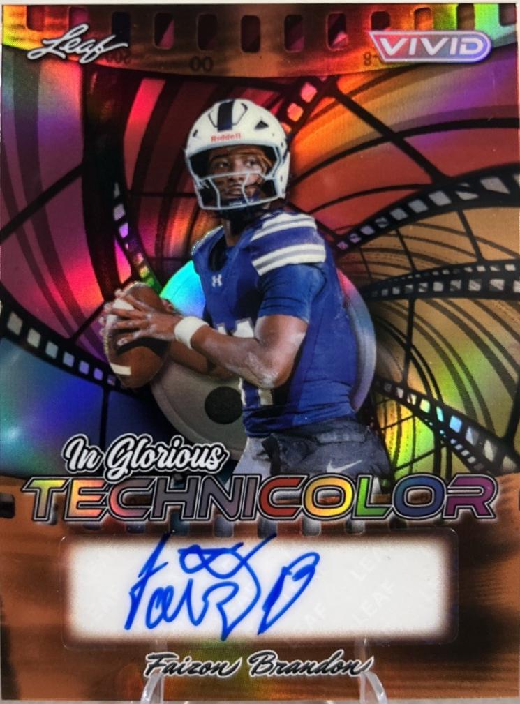 Faizon Brandon [Prismatic Orange] #GA-FB2