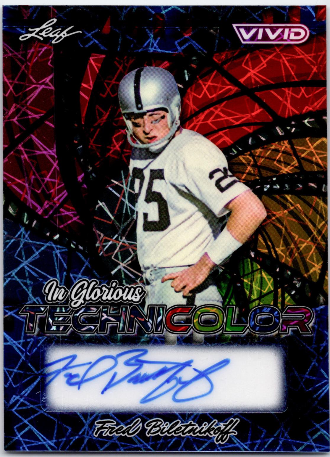 Fred Biletnikoff [Prismatic Blue] #GA-FB1