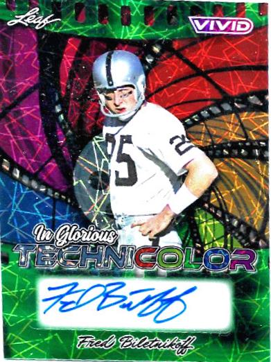 Fred Biletnikoff [Prismatic Green] #GA-FB1