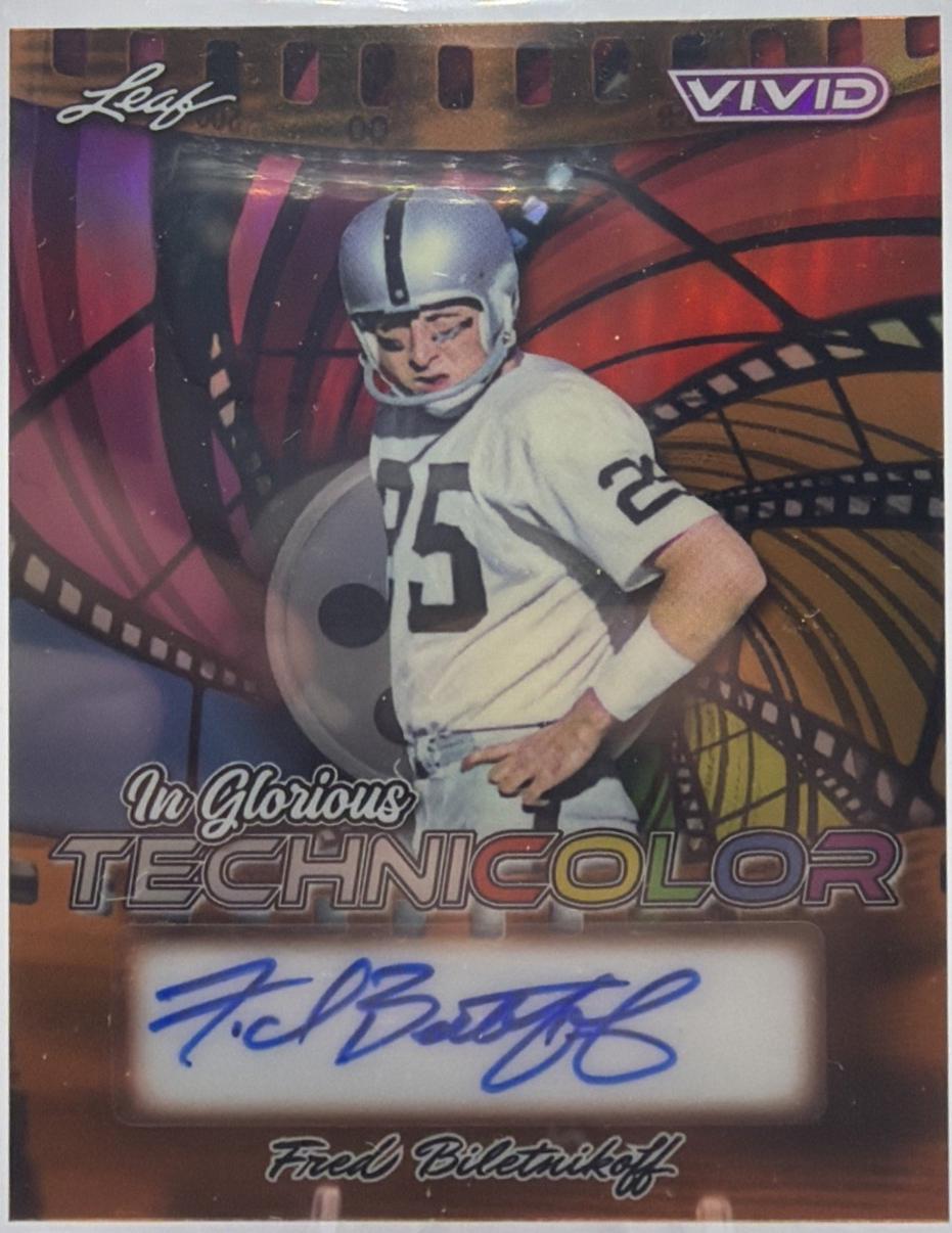 Fred Biletnikoff [Prismatic Orange] #GA-FB1
