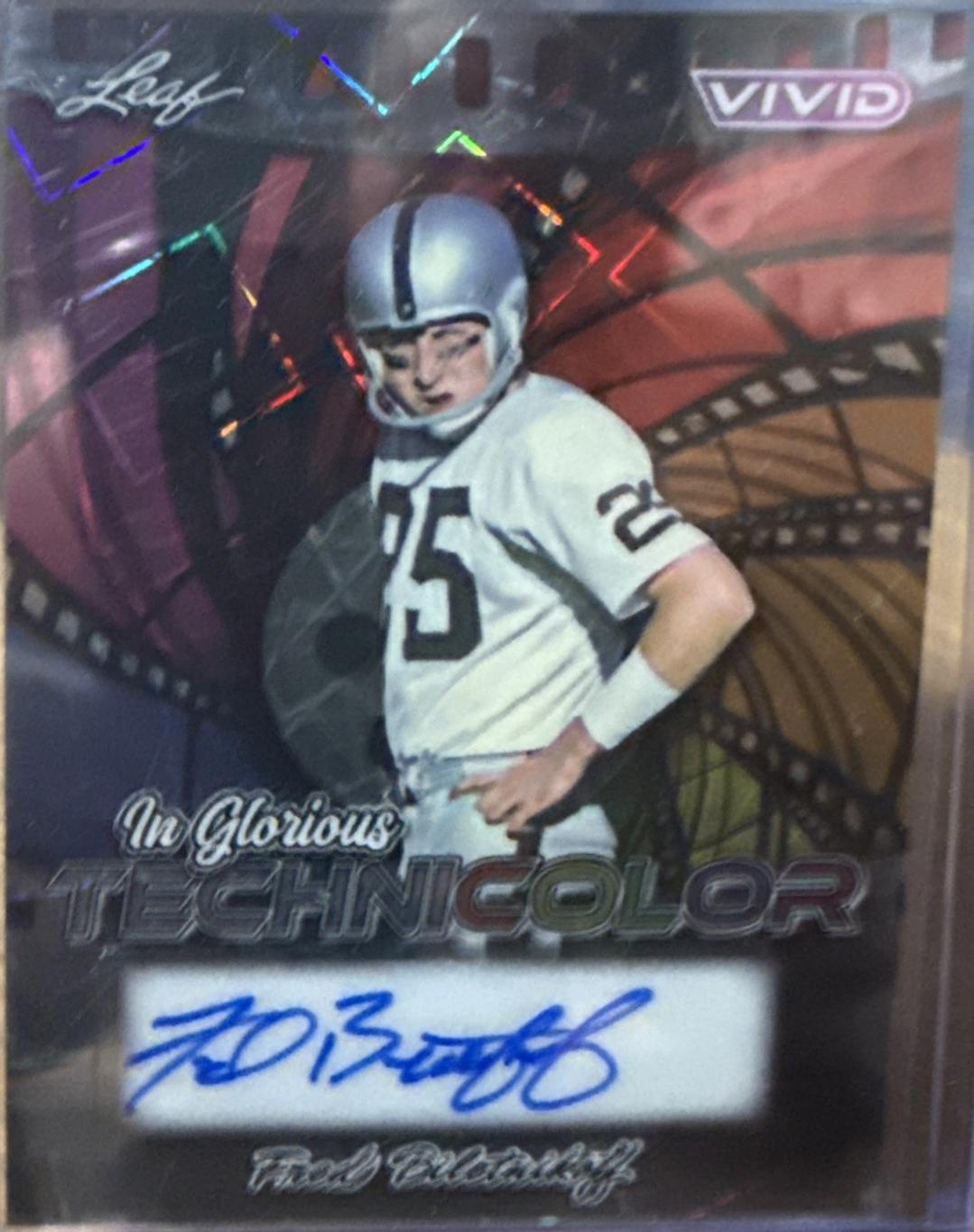 Fred Biletnikoff [Prismatic Yellow] #GA-FB1