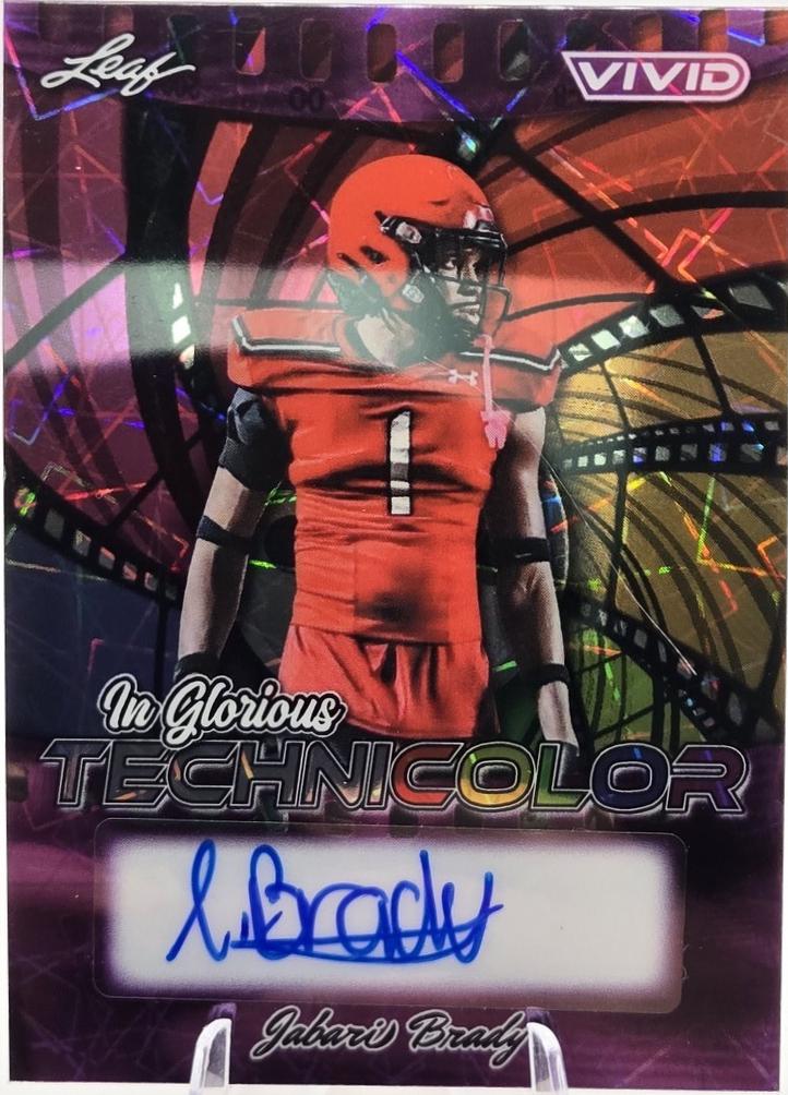 Jabari Brady [Laser Purple] #GA-JB1