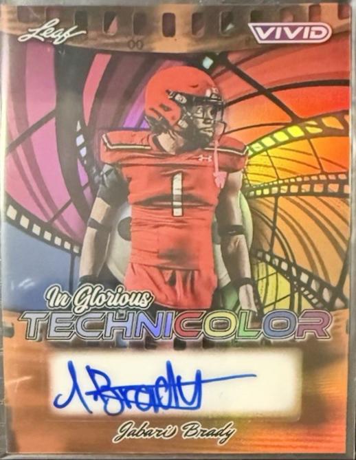 Jabari Brady [Prismatic Orange] #GA-JB1