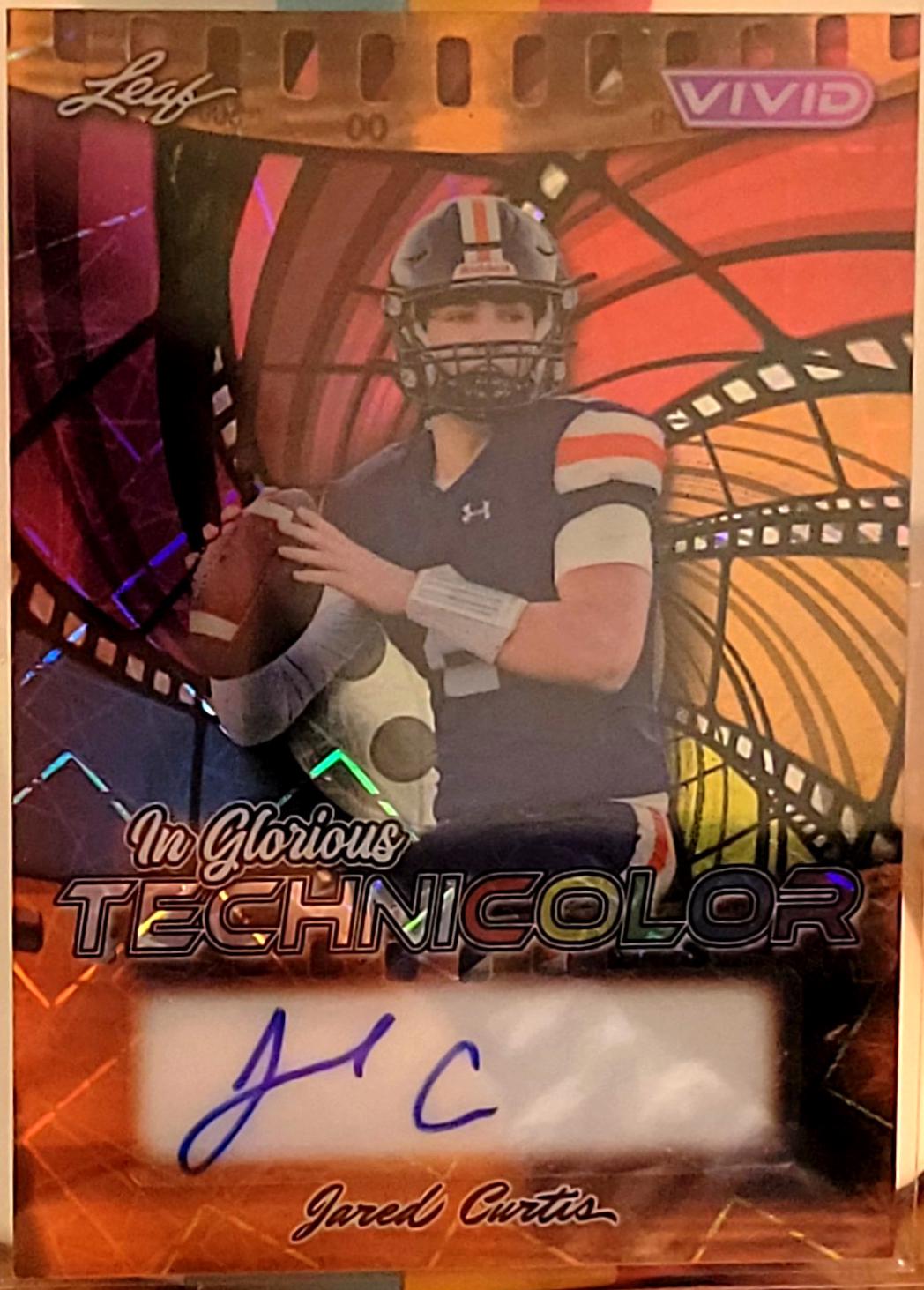 Jared Curtis [Prismatic Orange] #GA-JC1