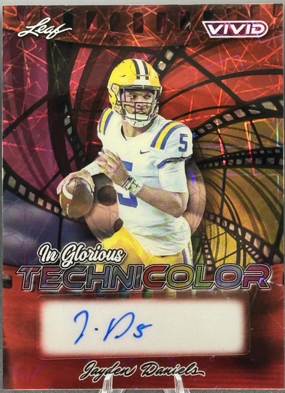 Jayden Daniels [Prismatic Yellow] #GA-JD1