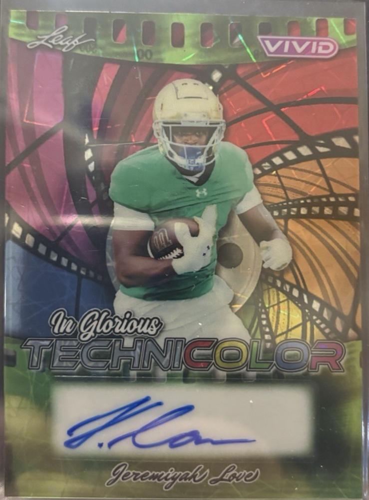 Jeremiyah Love [Prismatic Green] #GA-JL1
