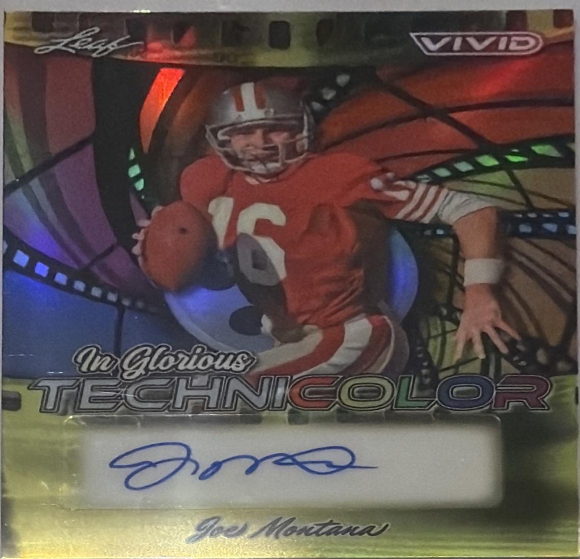 Joe Montana [Super Prismatic Gold] #GA-JM1