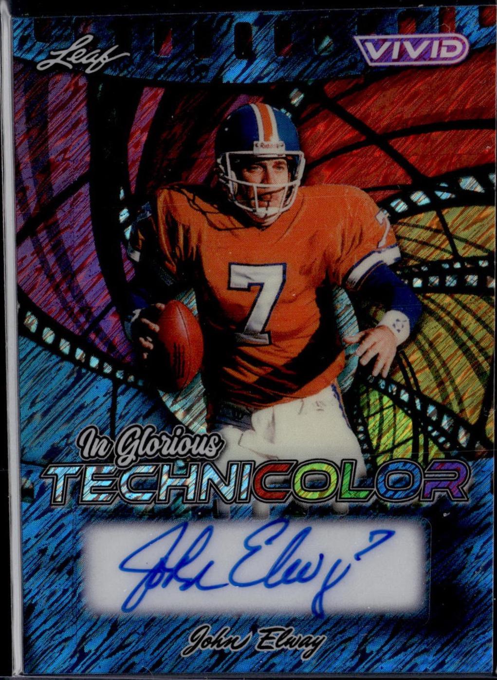 John Elway [Shimmer Blue] #GA-JE2