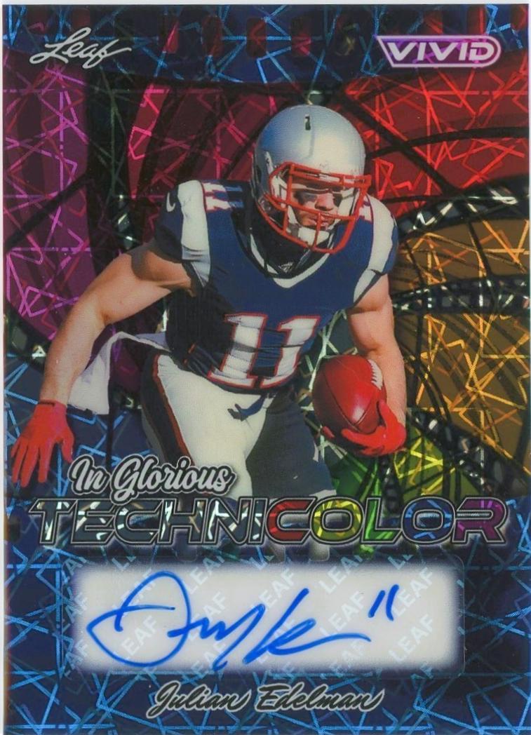 Julian Edelman [Laser Blue] #GA-JE1
