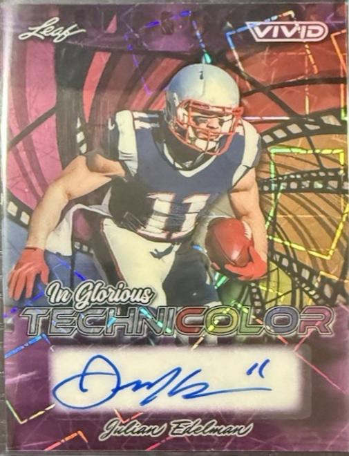 Julian Edelman [Laser Purple] #GA-JE1
