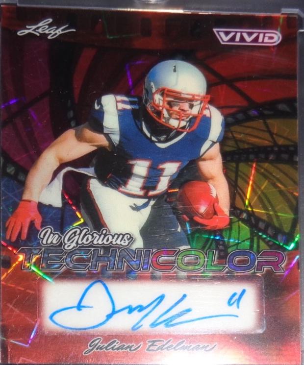 Julian Edelman [Laser Red] #GA-JE1