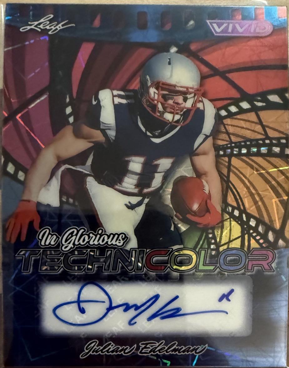Julian Edelman [Laser Teal] #GA-JE1