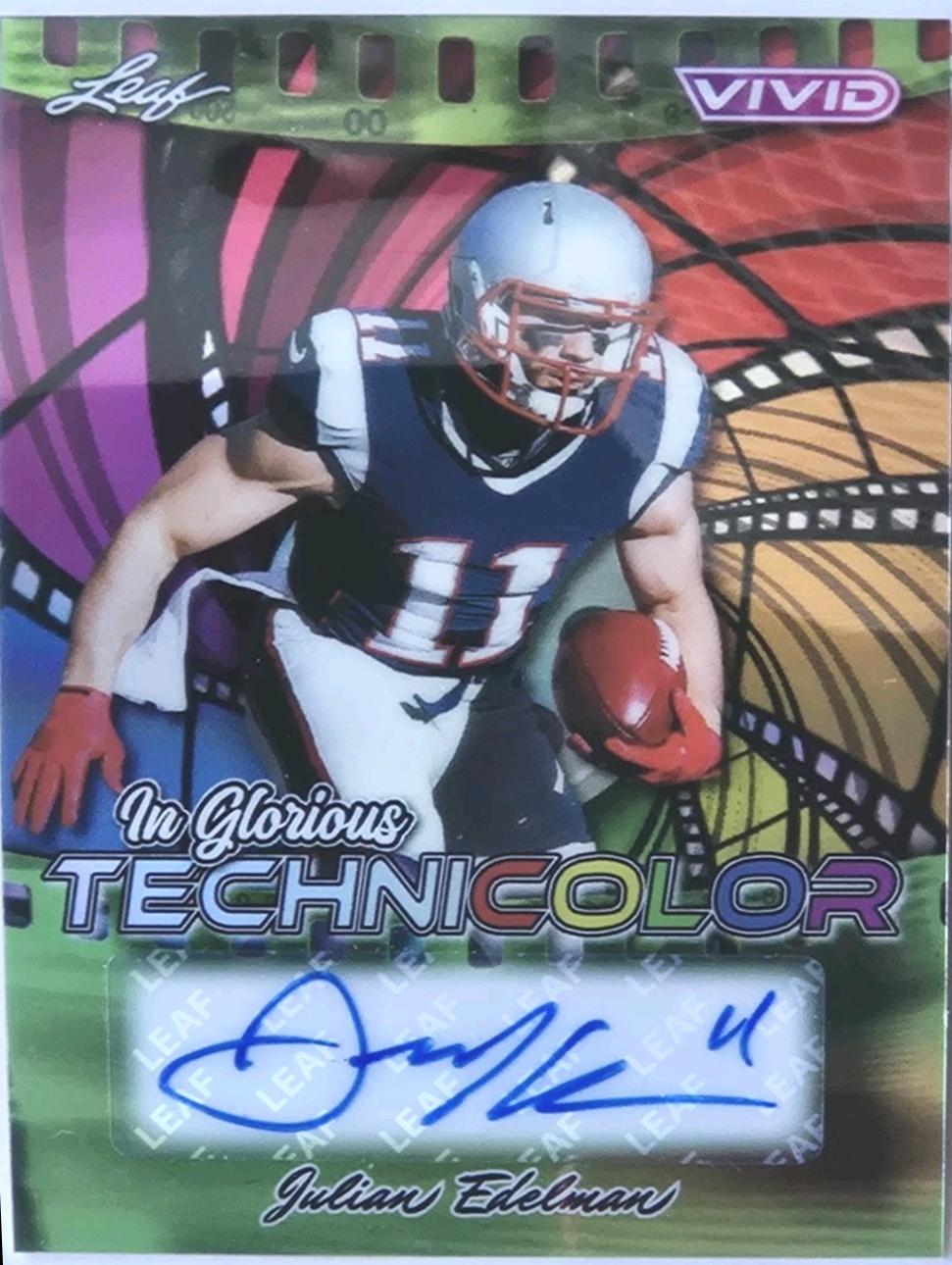Julian Edelman [Prismatic Green] #GA-JE1