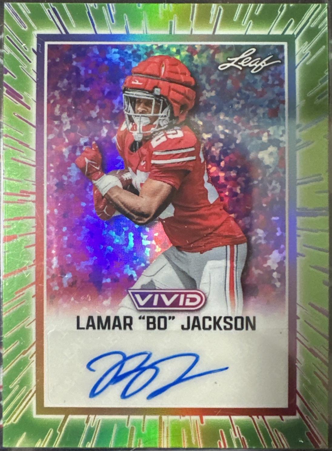 Lamar Bo Jackson [Prismatic Green] #GA-BJ1