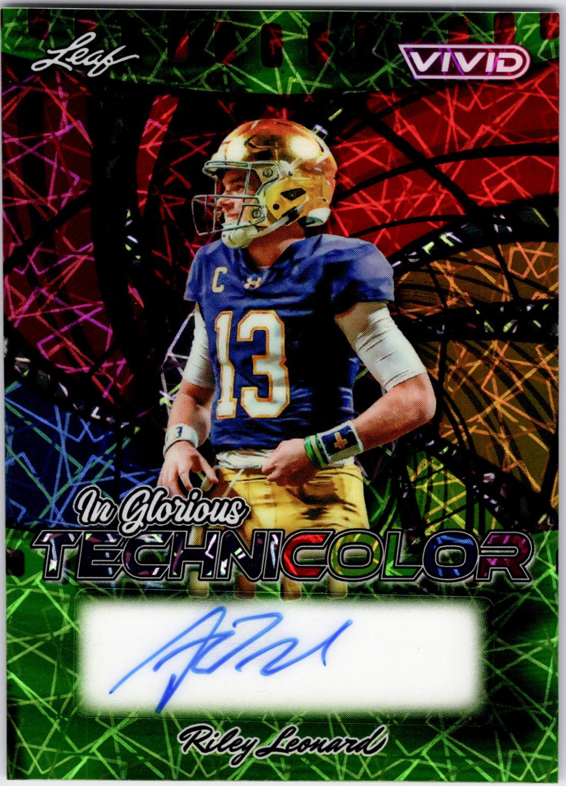 Riley Leonard [Prismatic Green] #GA-RL1