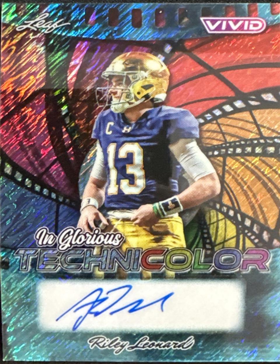 Riley Leonard [Prismatic Yellow] #GA-RL1