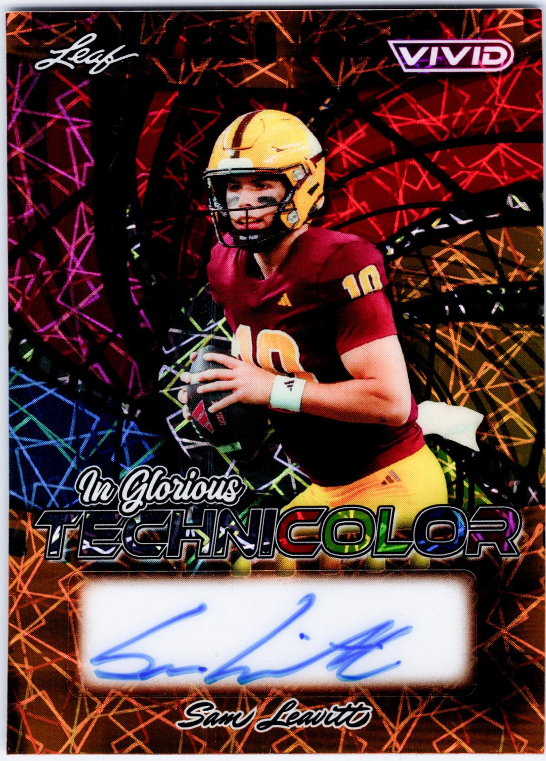 Sam Leavitt [Prismatic Orange] #GA-SL1
