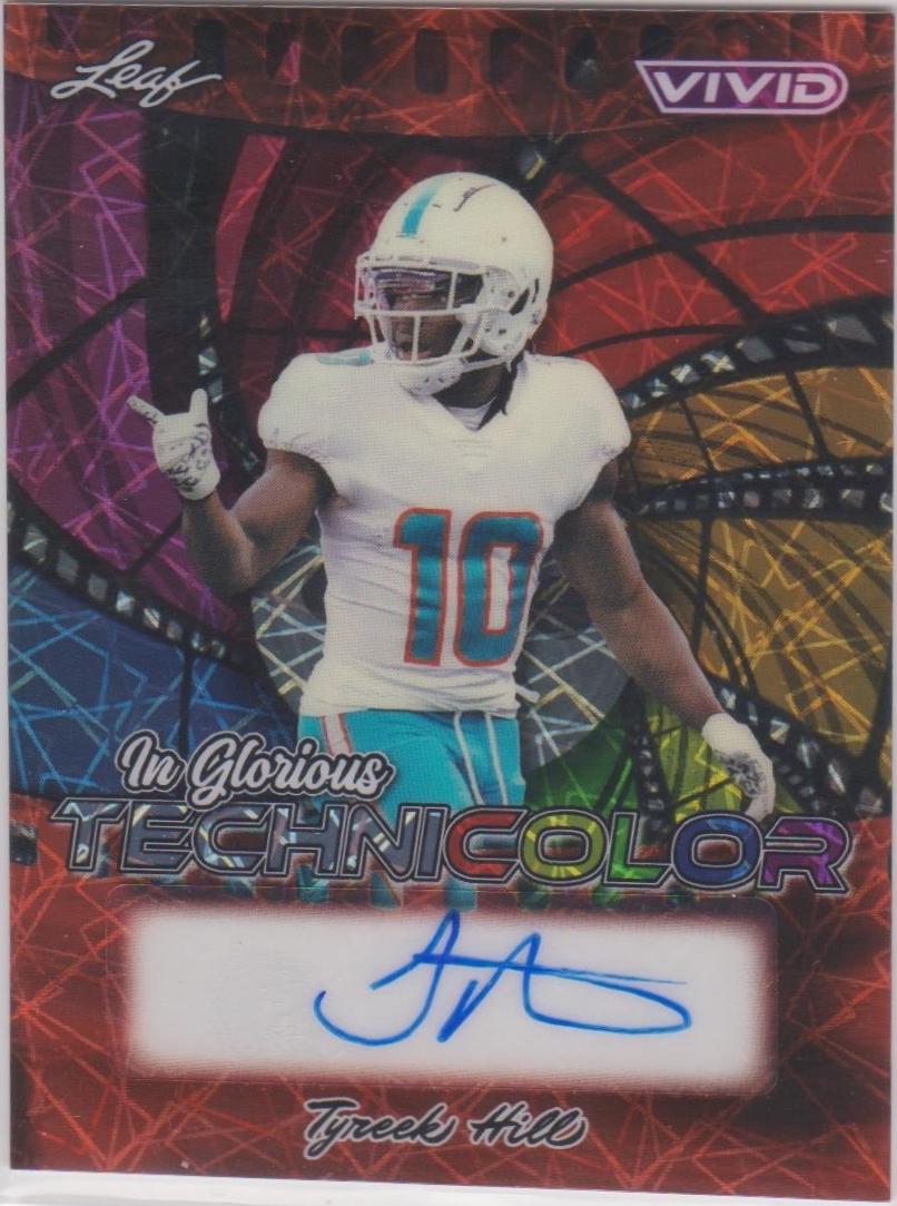 Tyreek Hill [Laser Red] #GA-TH1