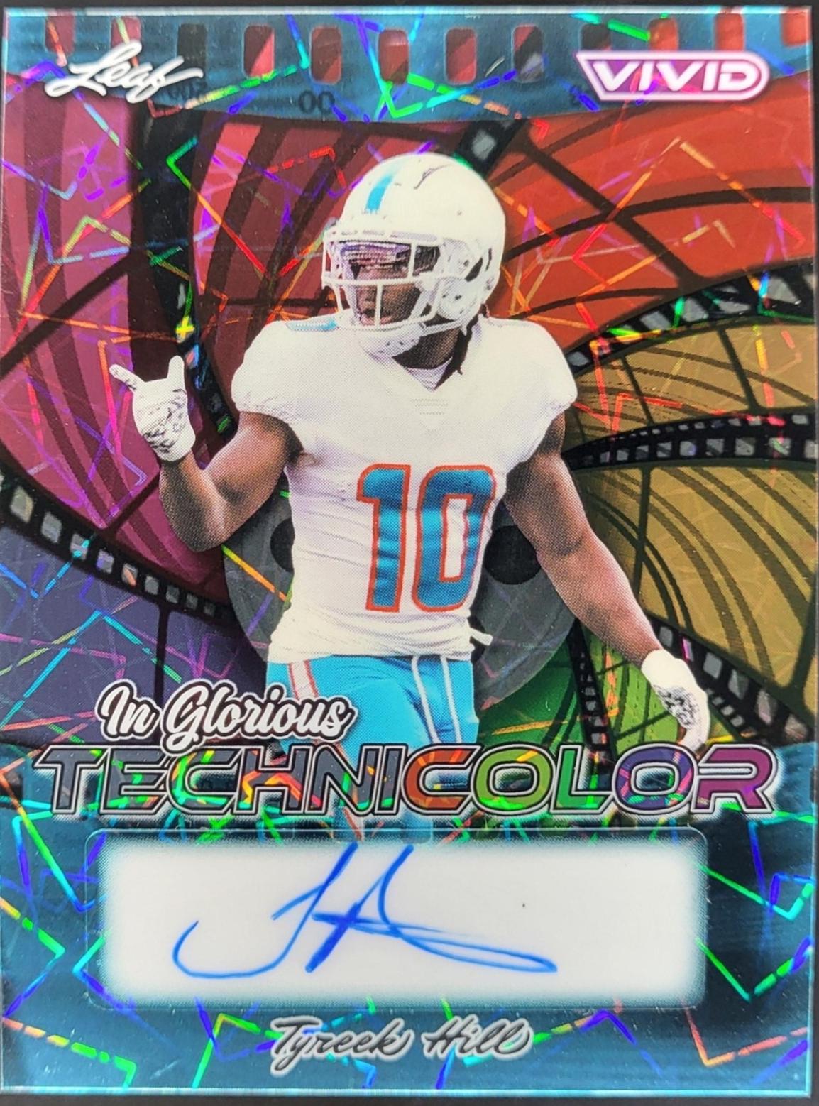 Tyreek Hill [Laser Teal] #GA-TH1