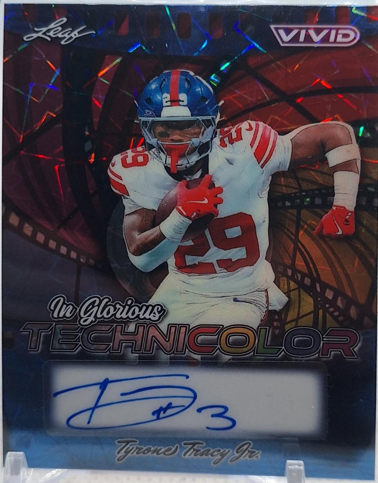Tyrone Tracy Jr. [Laser Blue] #GA-TTJ