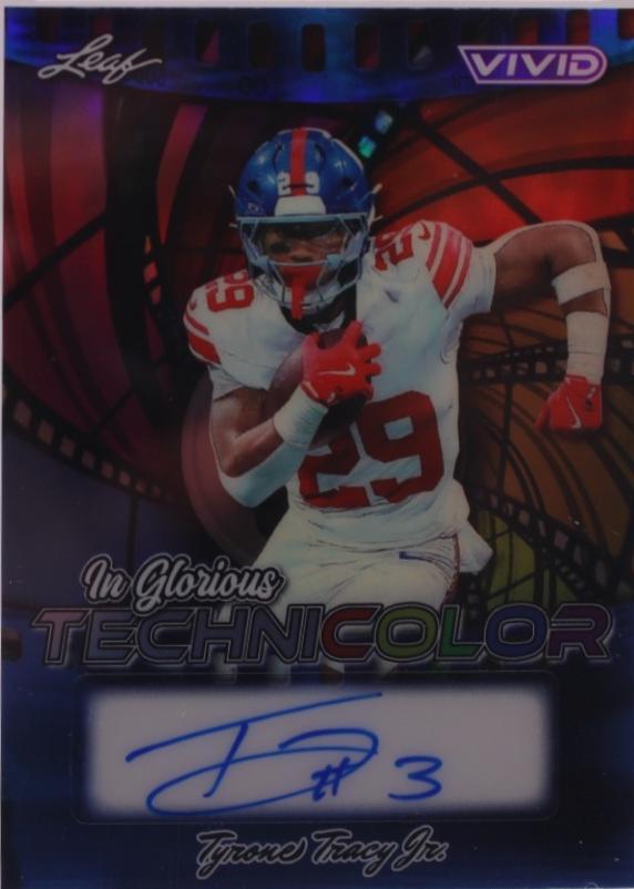 Tyrone Tracy Jr. [Prismatic Blue] #GA-TTJ
