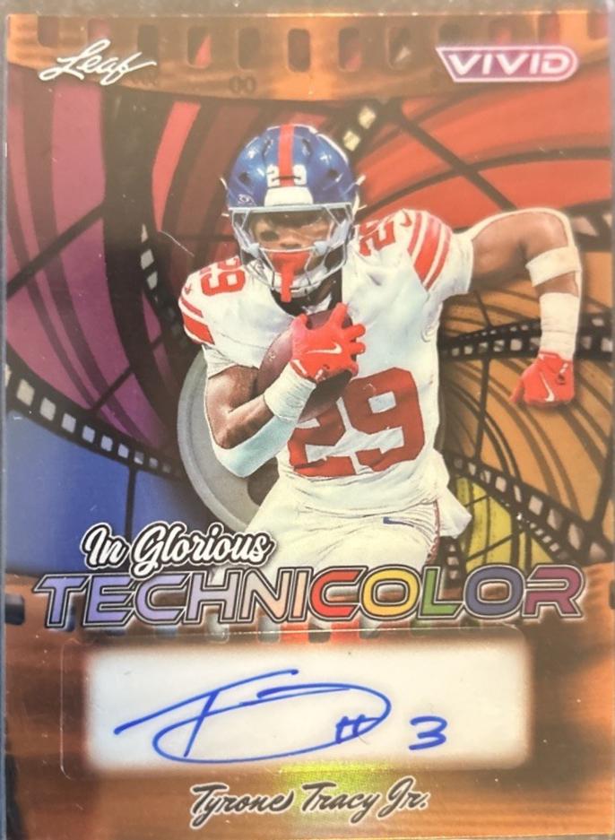 Tyrone Tracy Jr. [Prismatic Orange] #GA-TTJ